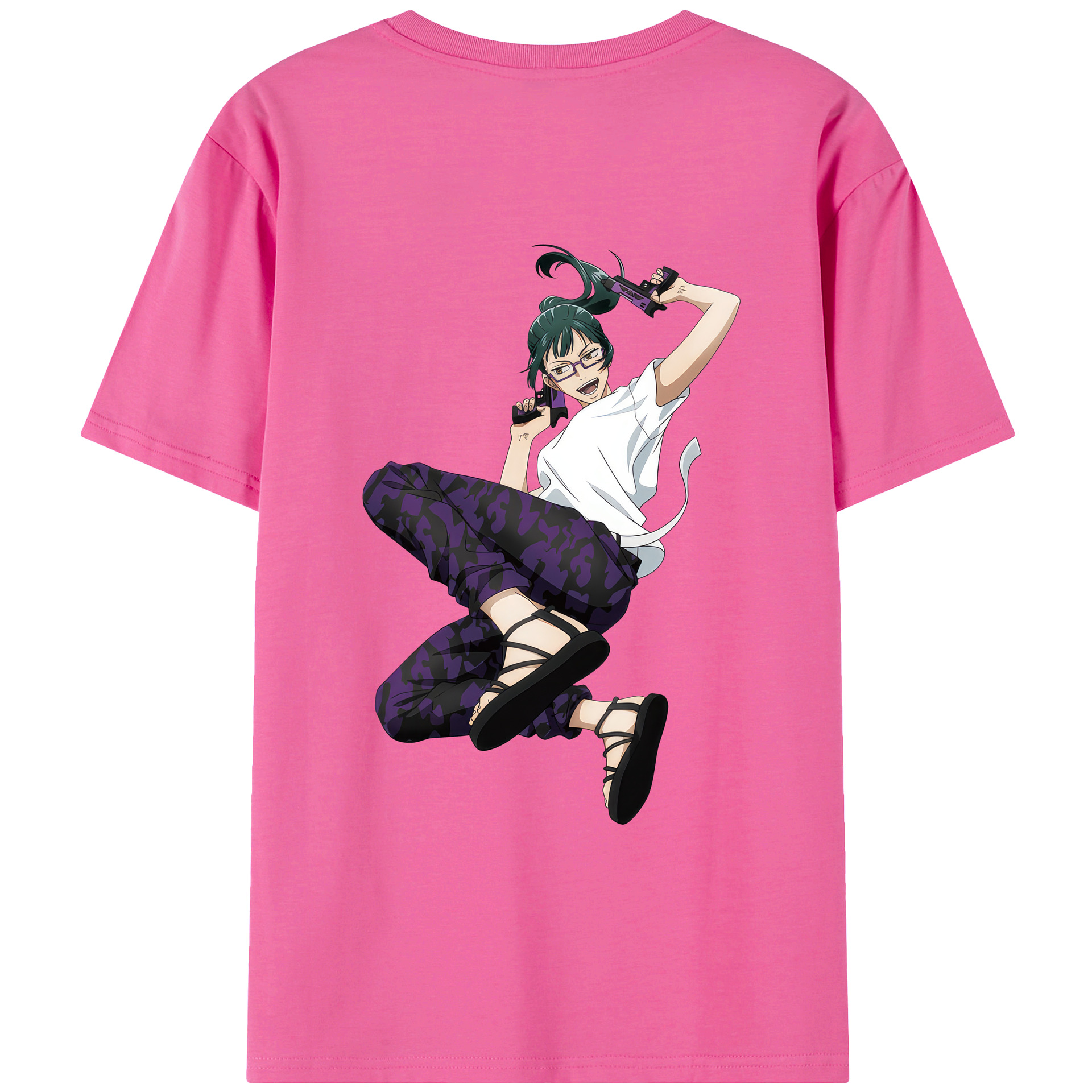 （画像用） 呪術廻戦 Jujutsu Kaisen レディース半袖Tシャツ(バックプリント)